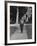 Author Vladimir Nabokov Walking Down Sidewalk-Carl Mydans-Framed Premium Photographic Print