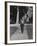 Author Vladimir Nabokov Walking Down Sidewalk-Carl Mydans-Framed Premium Photographic Print