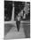 Author Vladimir Nabokov Walking Down Sidewalk-Carl Mydans-Mounted Premium Photographic Print