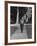 Author Vladimir Nabokov Walking Down Sidewalk-Carl Mydans-Framed Premium Photographic Print