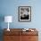 Author William Burroughs, an Ex Dope Addict, Relaxing on a Shabby Bed in a "Beat Hotel"-Loomis Dean-Framed Premium Photographic Print displayed on a wall