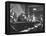 Author William T. Bushman Sitting at a Bar-Frank Scherschel-Framed Premier Image Canvas