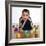 Autistic Boy-Kevin Curtis-Framed Premium Photographic Print