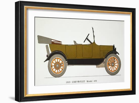 Auto: Chevrolet, 1919-null-Framed Giclee Print