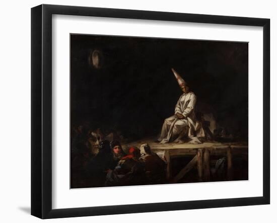 Auto-Da-Fé-Eugenio Lucas Velázquez-Framed Giclee Print