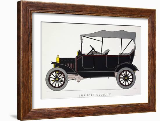 Auto: Model T Ford, 1915-null-Framed Giclee Print