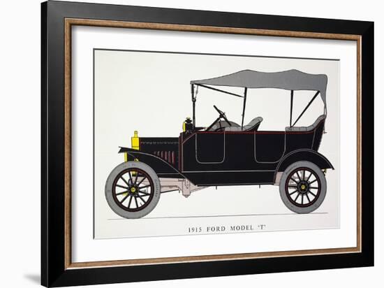 Auto: Model T Ford, 1915-null-Framed Giclee Print