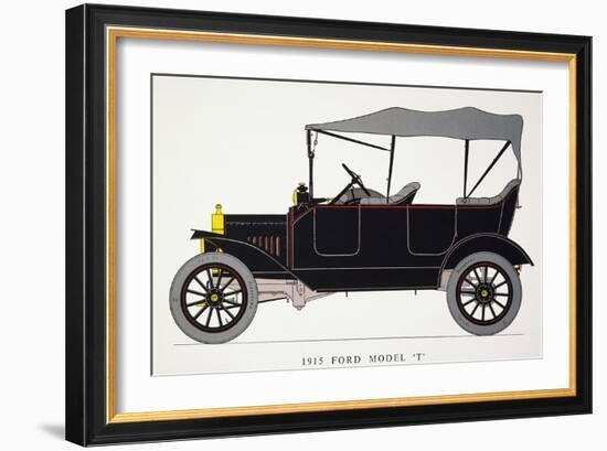 Auto: Model T Ford, 1915-null-Framed Giclee Print