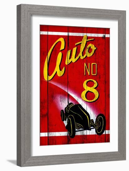 Auto No 8-Kate Ward Thacker-Framed Giclee Print