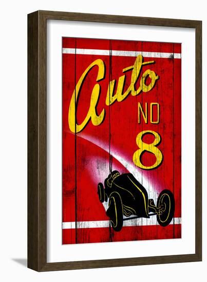 Auto No 8-Kate Ward Thacker-Framed Giclee Print