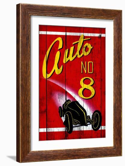 Auto No 8-Kate Ward Thacker-Framed Giclee Print