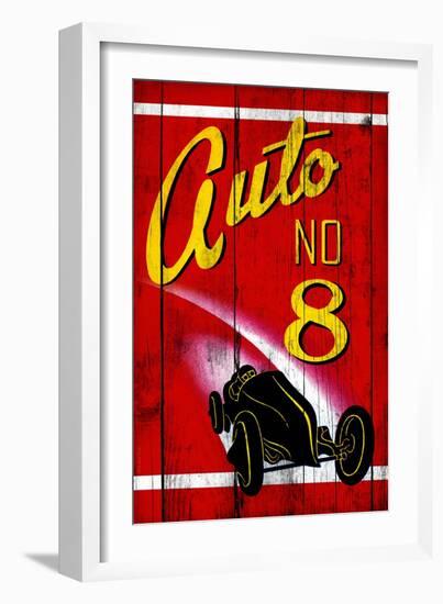 Auto No 8-Kate Ward Thacker-Framed Giclee Print