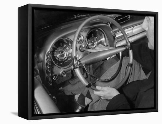 Auto Pilot Speed Regulator Device, Used in Imperial and Chrysler 1958 Cars-Andreas Feininger-Framed Premier Image Canvas