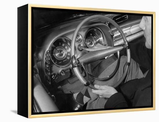 Auto Pilot Speed Regulator Device, Used in Imperial and Chrysler 1958 Cars-Andreas Feininger-Framed Premier Image Canvas