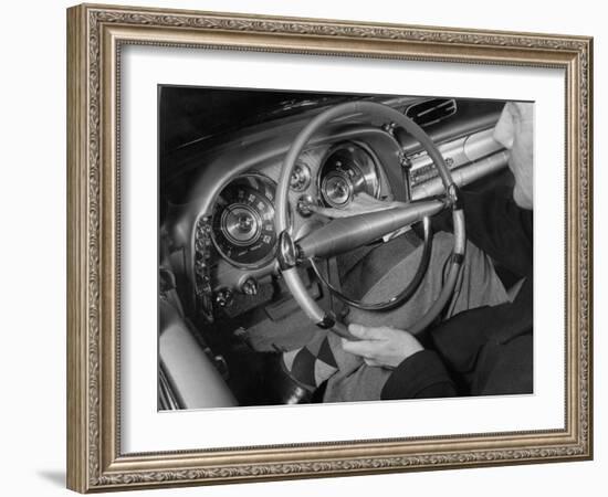Auto Pilot Speed Regulator Device, Used in Imperial and Chrysler 1958 Cars-Andreas Feininger-Framed Photographic Print