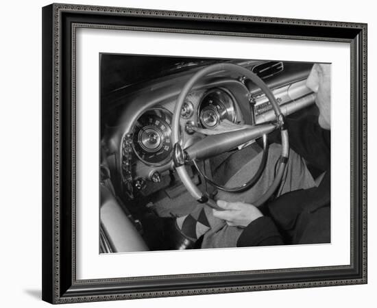 Auto Pilot Speed Regulator Device, Used in Imperial and Chrysler 1958 Cars-Andreas Feininger-Framed Photographic Print