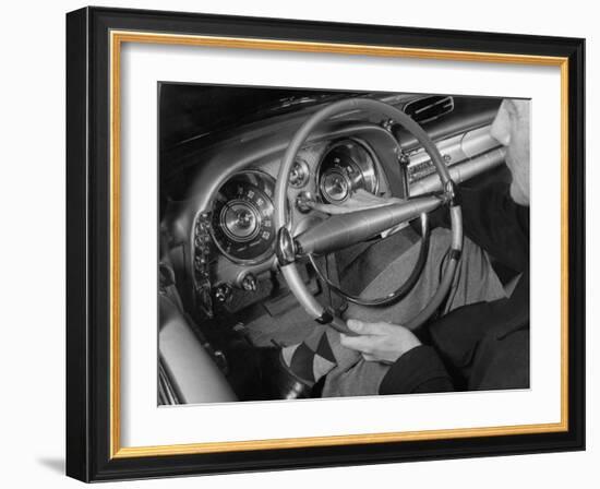 Auto Pilot Speed Regulator Device, Used in Imperial and Chrysler 1958 Cars-Andreas Feininger-Framed Photographic Print