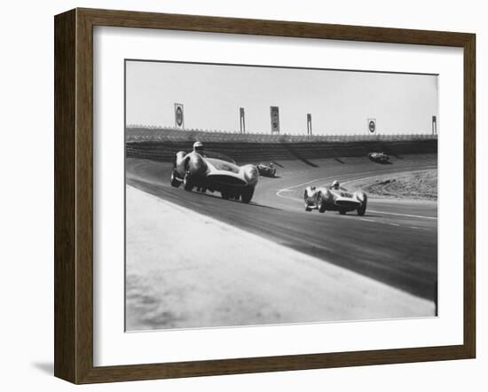 Auto Race-null-Framed Photographic Print