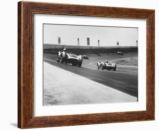 Auto Race-null-Framed Photographic Print