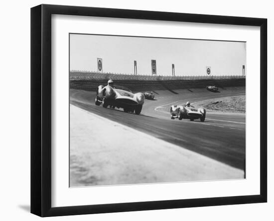 Auto Race-null-Framed Photographic Print