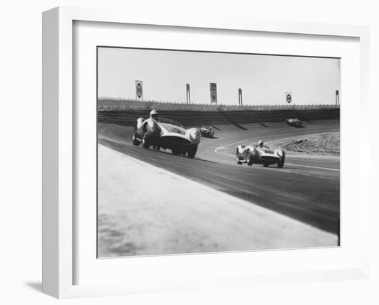 Auto Race-null-Framed Photographic Print