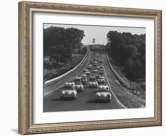 Auto Race-null-Framed Photographic Print