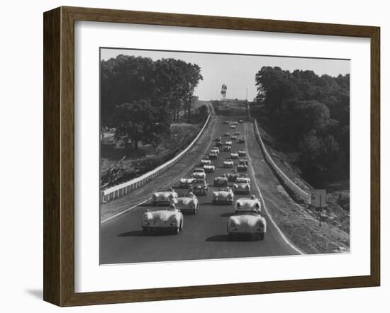 Auto Race-null-Framed Photographic Print