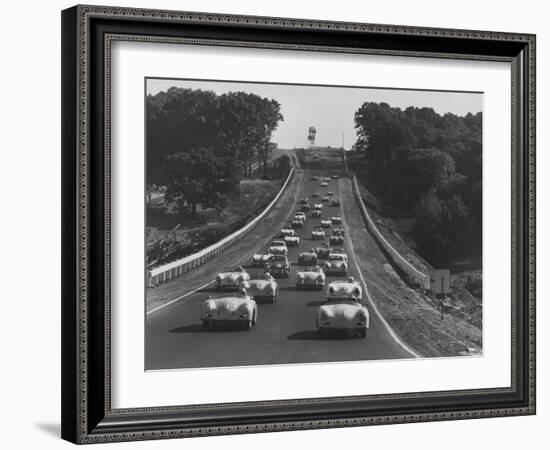 Auto Race-null-Framed Photographic Print