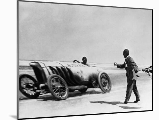 Auto Racing, 1910-null-Mounted Giclee Print