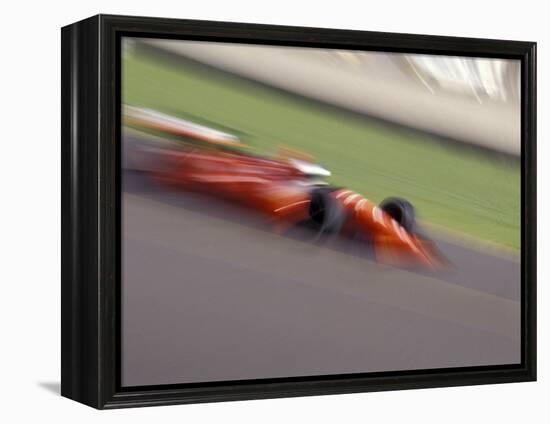 Auto Racing Action-null-Framed Premier Image Canvas