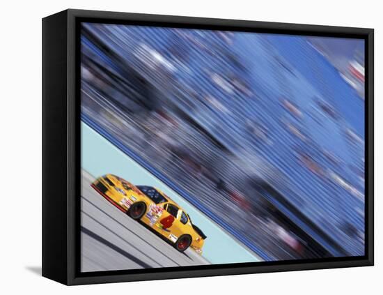 Auto Racing Action-Chris Trotman-Framed Premier Image Canvas