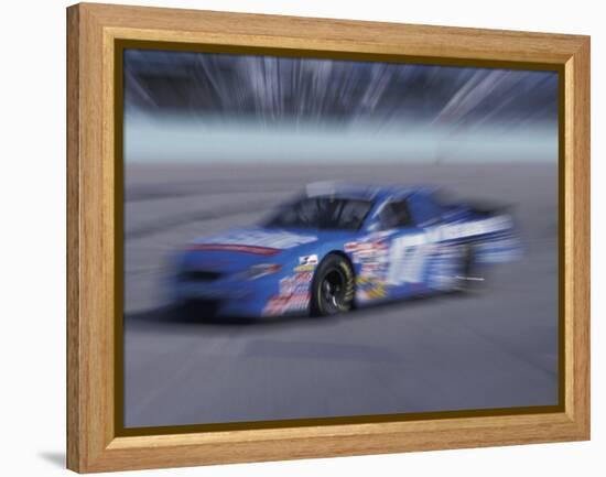 Auto Racing Action-Chris Trotman-Framed Premier Image Canvas