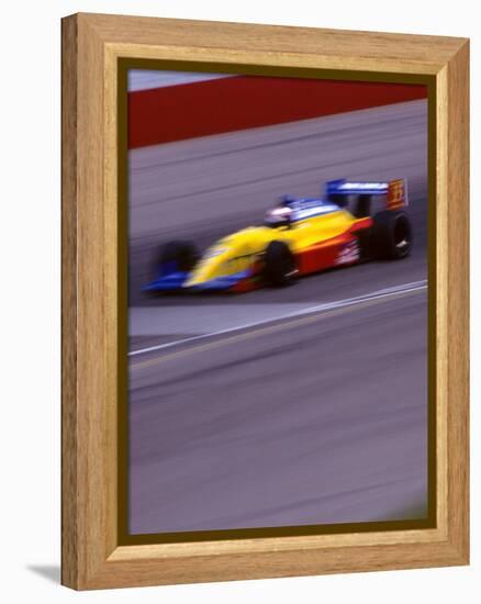 Auto Racing Action-null-Framed Premier Image Canvas