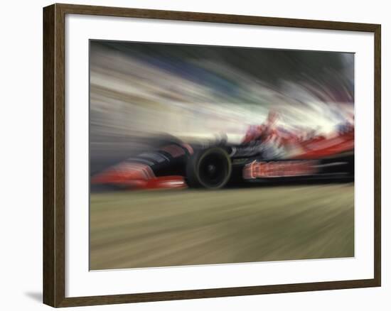 Auto Racing Action-null-Framed Photographic Print