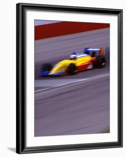 Auto Racing Action-null-Framed Photographic Print