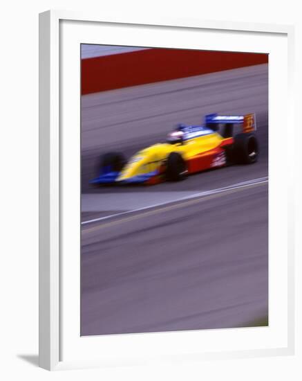 Auto Racing Action-null-Framed Photographic Print