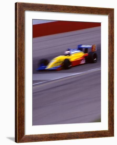 Auto Racing Action-null-Framed Photographic Print