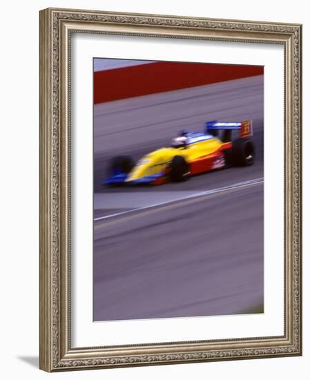 Auto Racing Action-null-Framed Photographic Print