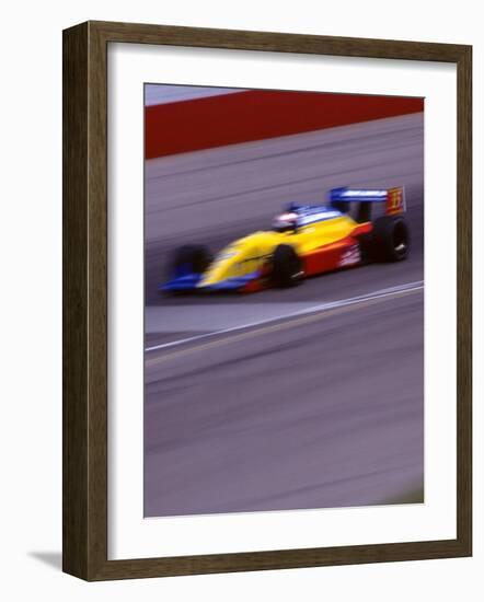 Auto Racing Action-null-Framed Photographic Print