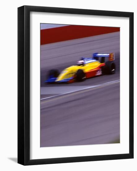 Auto Racing Action-null-Framed Photographic Print