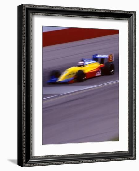 Auto Racing Action-null-Framed Photographic Print