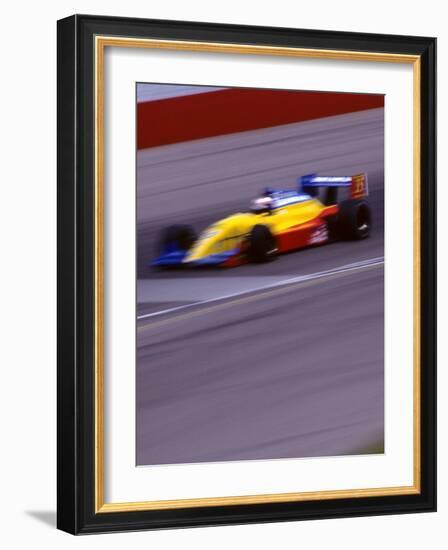 Auto Racing Action-null-Framed Photographic Print