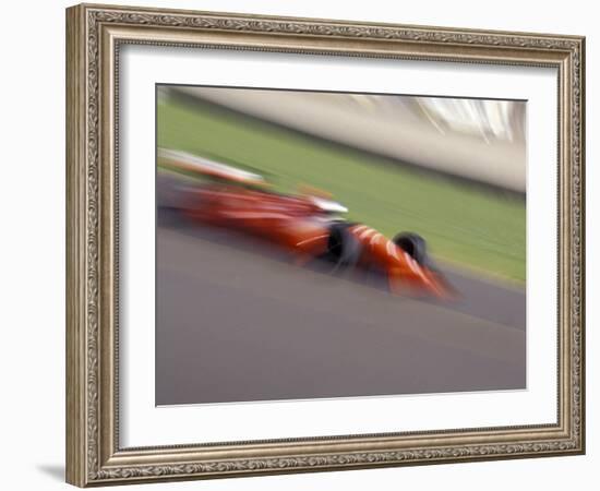 Auto Racing Action-null-Framed Photographic Print