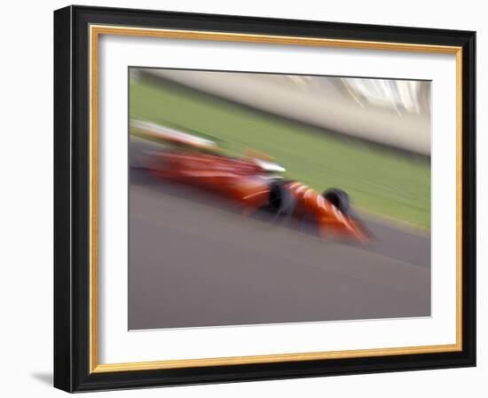 Auto Racing Action-null-Framed Photographic Print