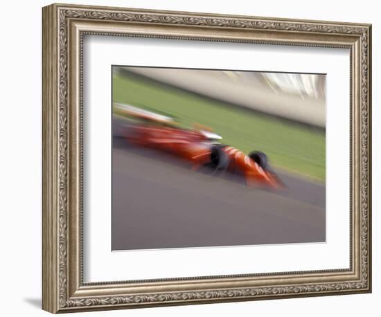 Auto Racing Action-null-Framed Photographic Print