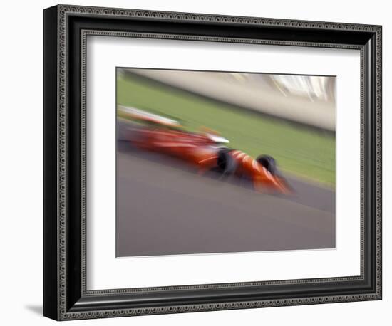 Auto Racing Action-null-Framed Photographic Print