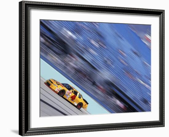 Auto Racing Action-Chris Trotman-Framed Photographic Print