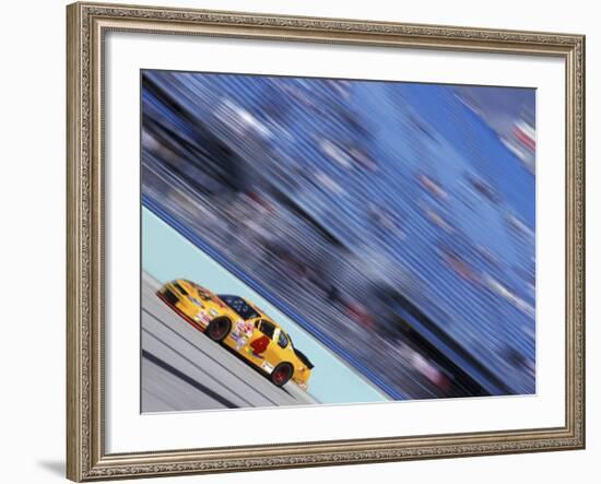 Auto Racing Action-Chris Trotman-Framed Photographic Print