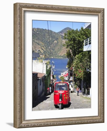 Auto Rickshaw, San Pedro, San Pedro La Laguna, Lake Atitlan, Guatemala, Central America-Wendy Connett-Framed Photographic Print