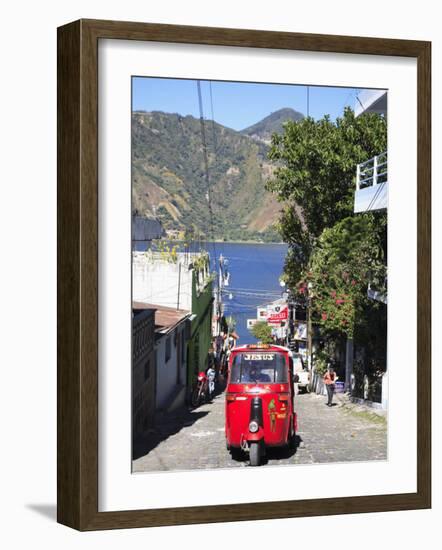 Auto Rickshaw, San Pedro, San Pedro La Laguna, Lake Atitlan, Guatemala, Central America-Wendy Connett-Framed Photographic Print